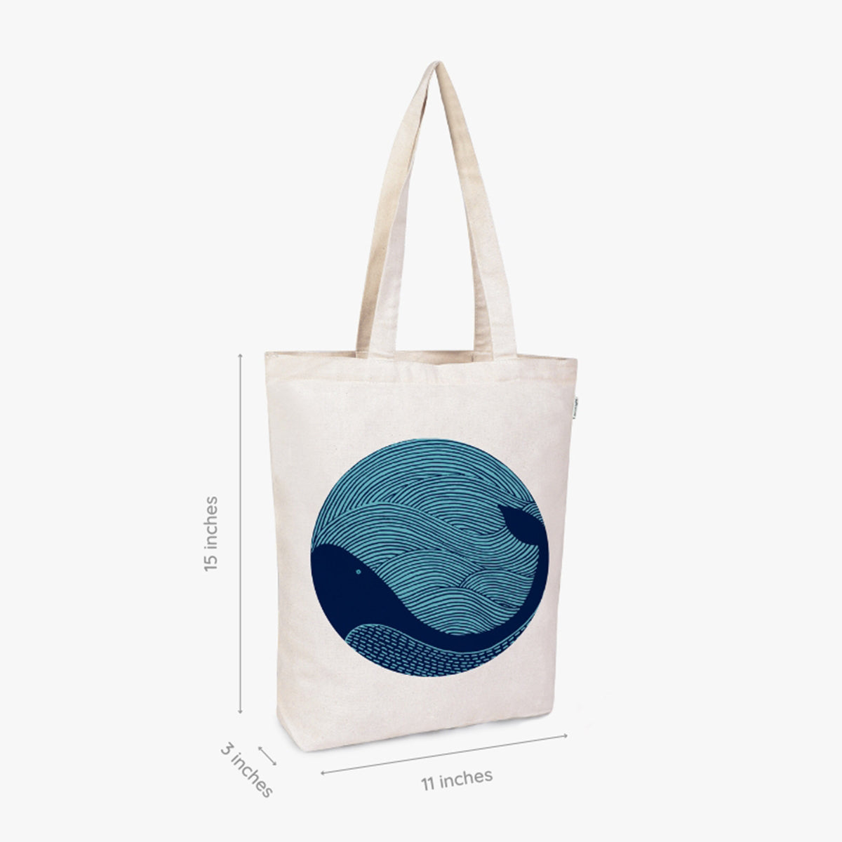 Zipper Tote Bag