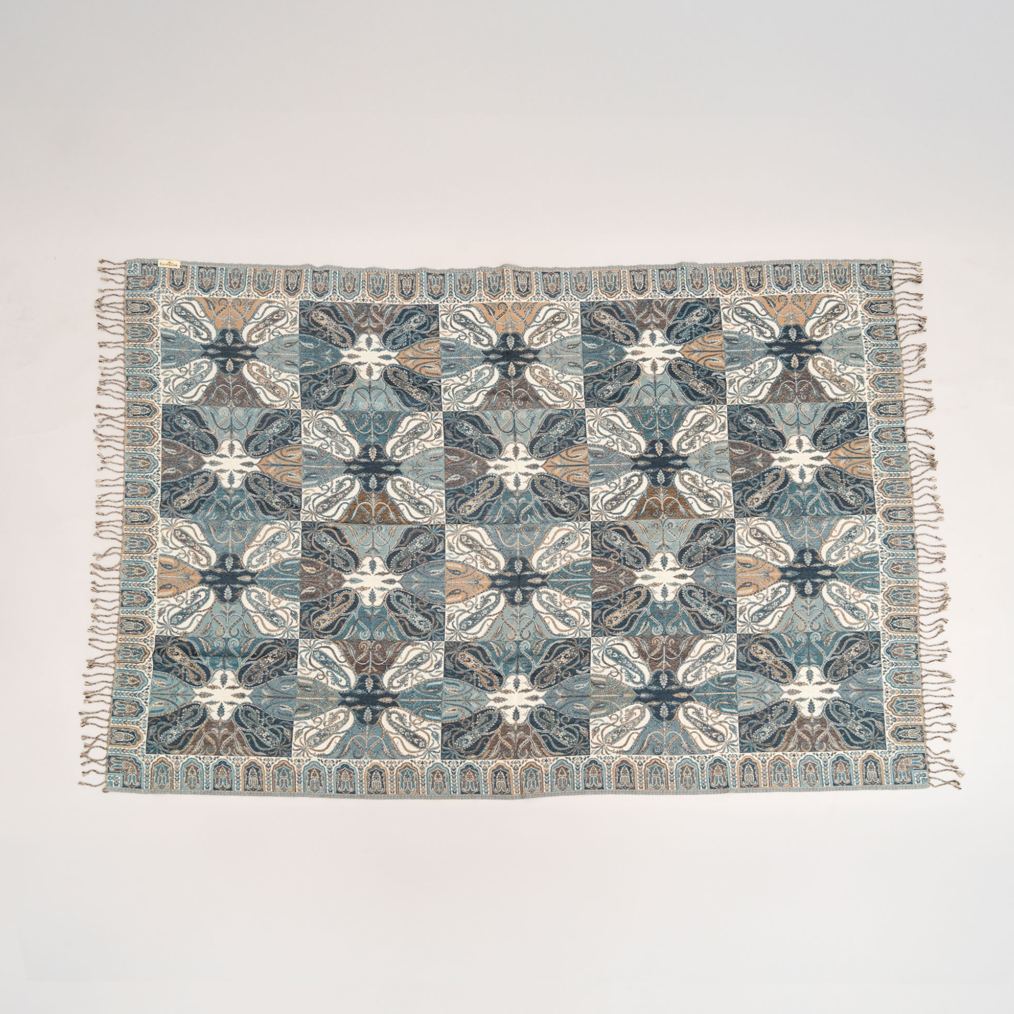 Vintage Azure Throw