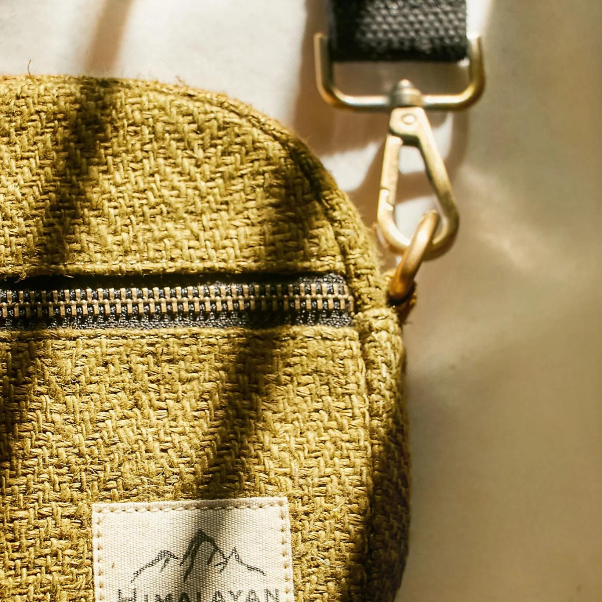 Hemp Sling Bag - Olive