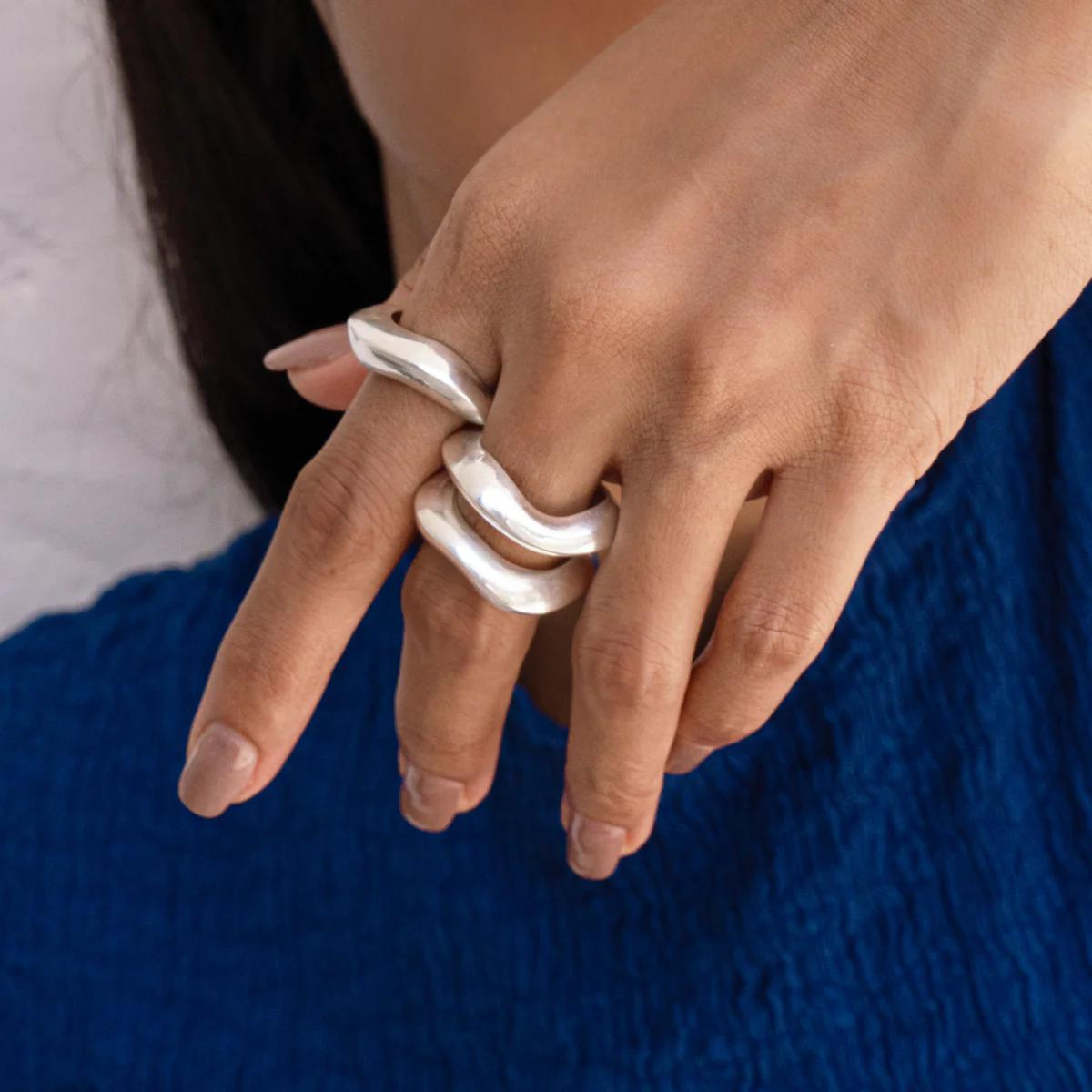 Wave Ring | Silver