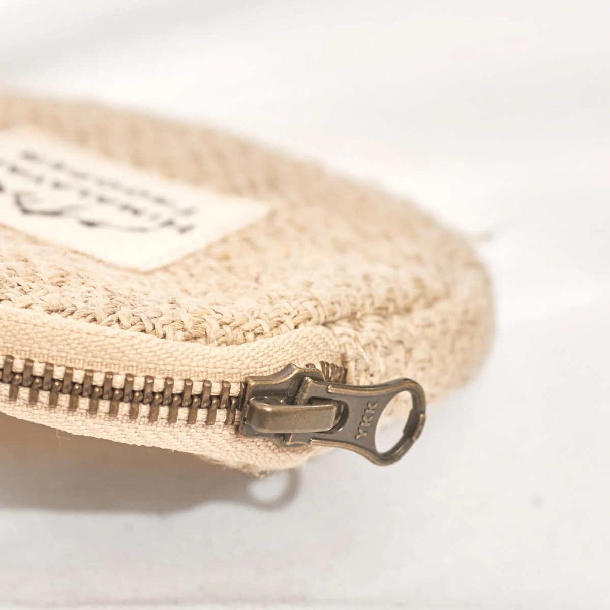 Hemp Coin Pouch - Natural