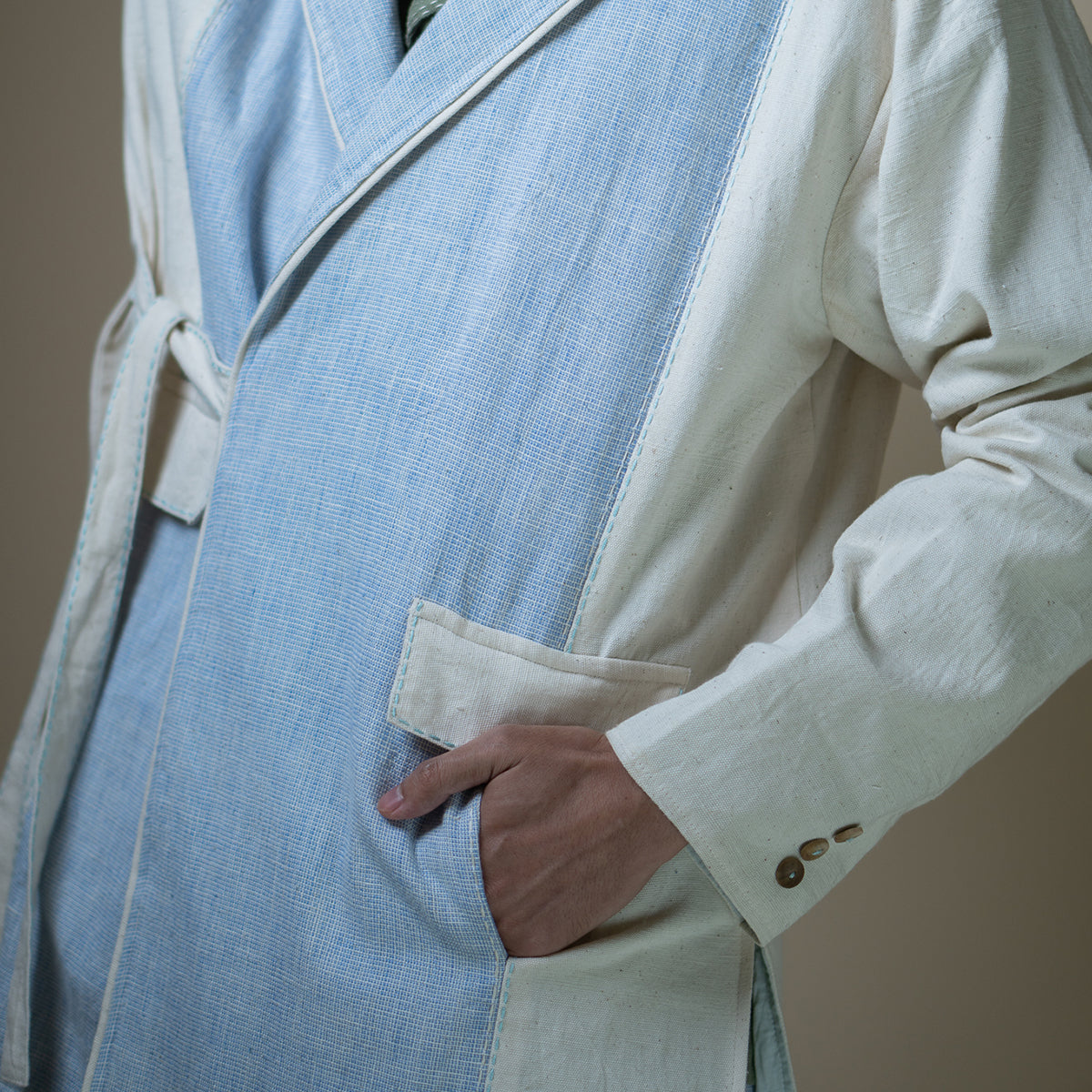 Meadows Unisex Tie-Up Blazer