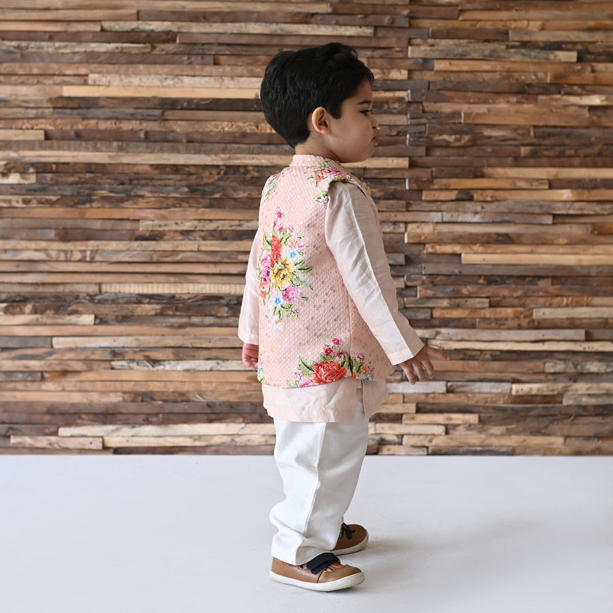 Abeer Bandhi Light Pink Set