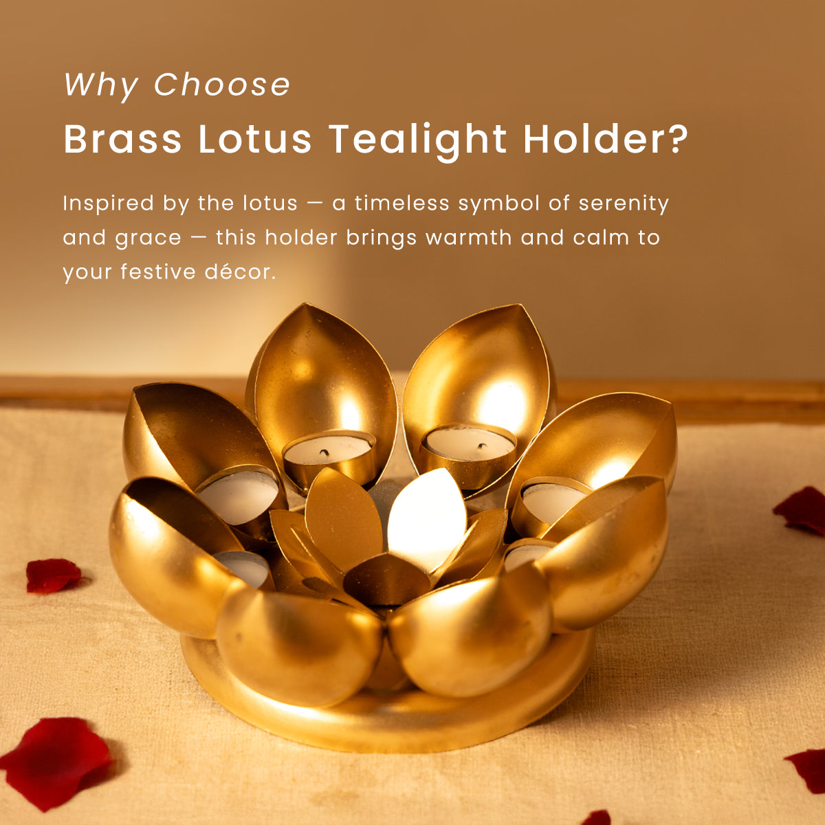 Lotus Tealight Holder