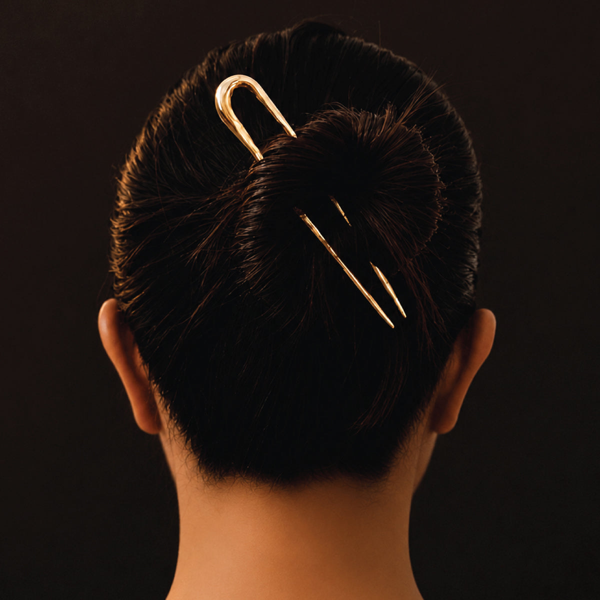 Arch Hair Pin - Brass