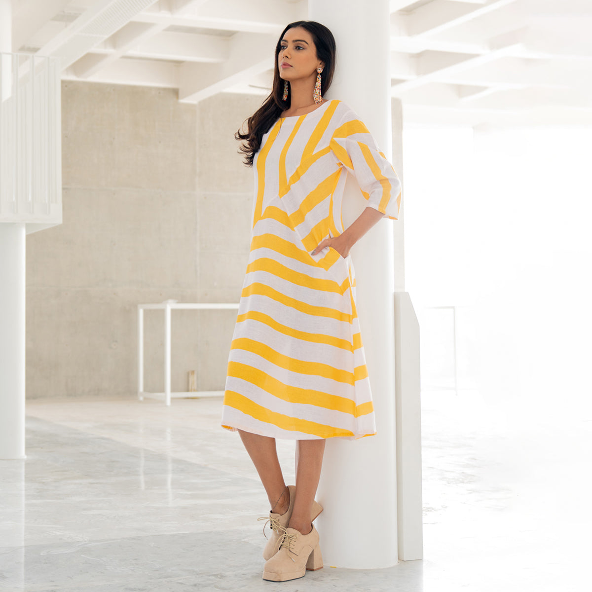 Pink Lemonade Striped Dress