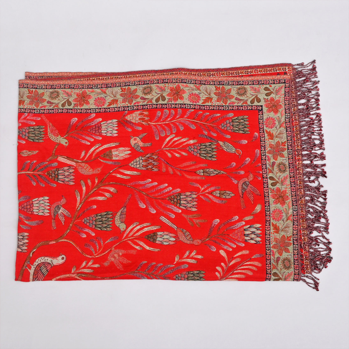 The Scarlet Garden Throw-2