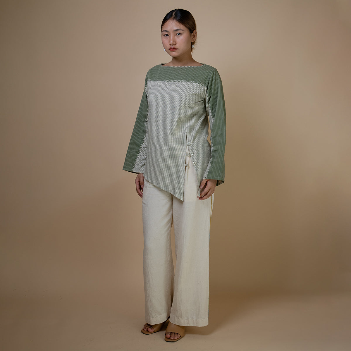 Meadows Asymmetric Blouse