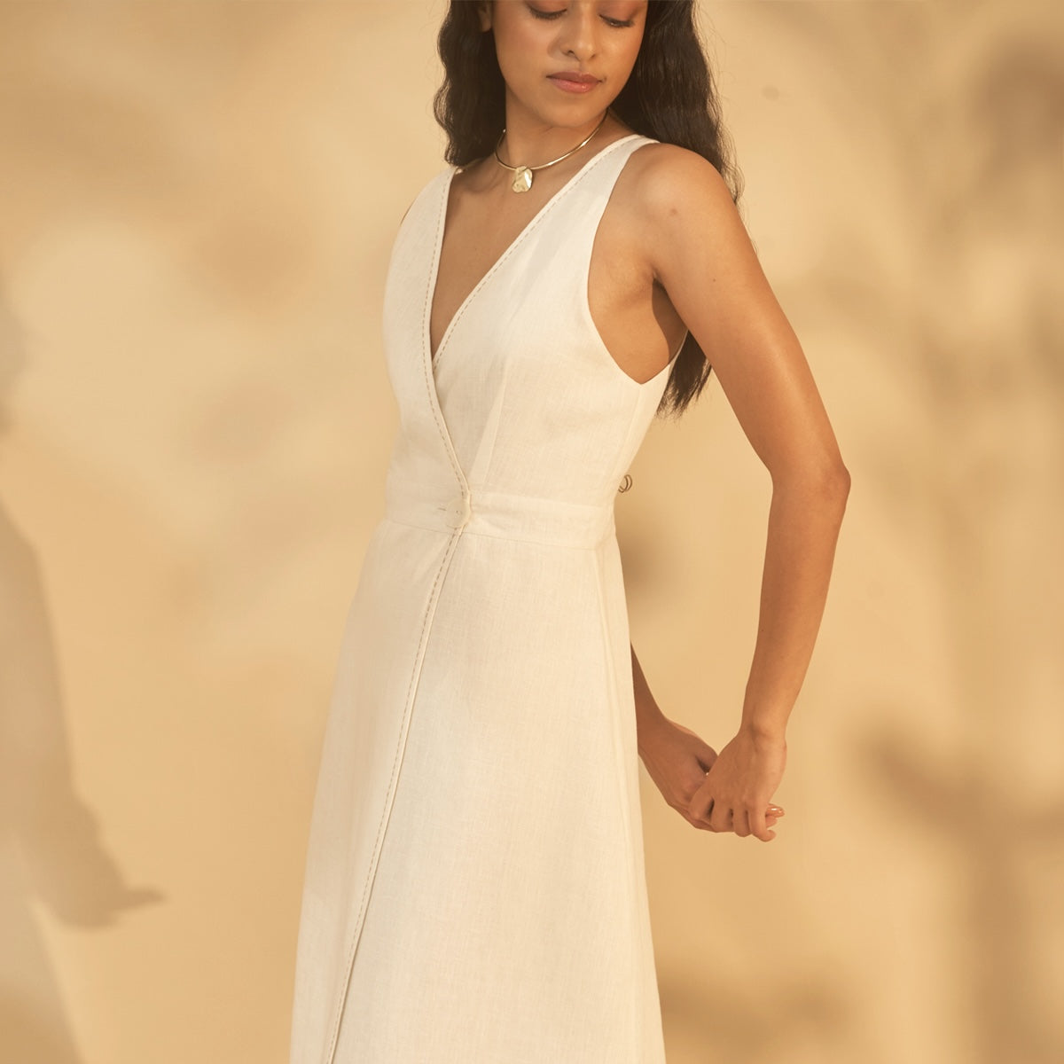 Staple Summer Dress - Ivory