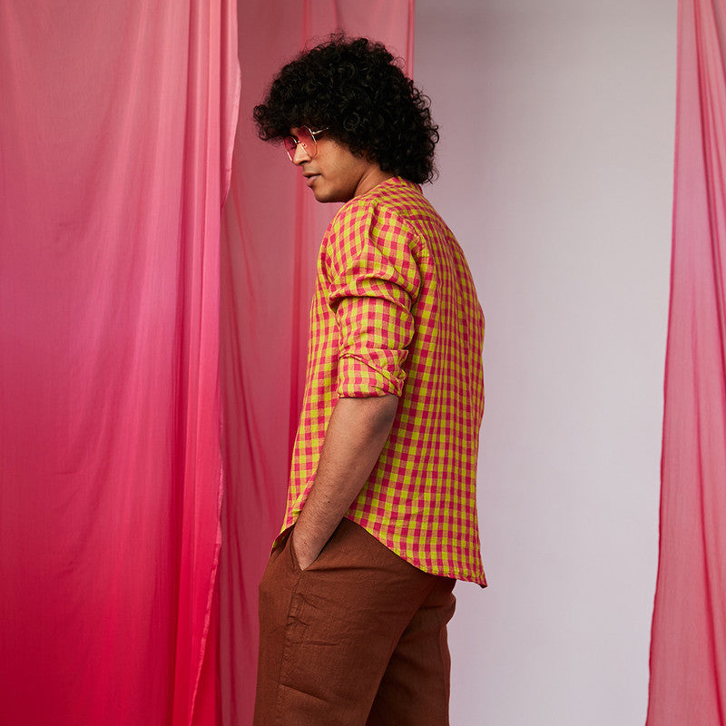 Mandarin Collar Shirt