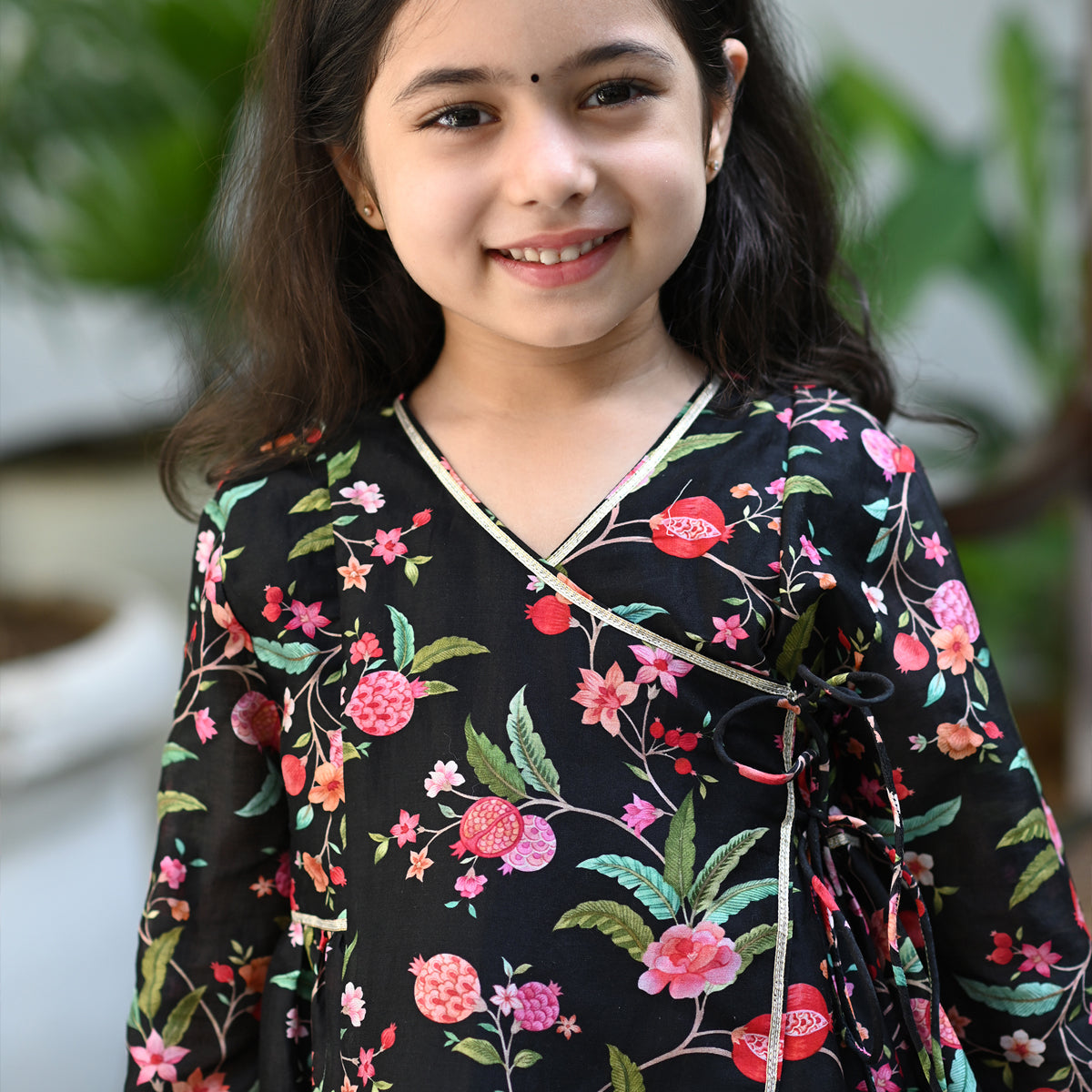 Aviana Gharara Set - Black Gul Anaar