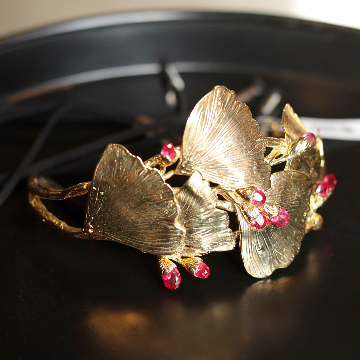 Crystal Bloom Choker - W / P / G