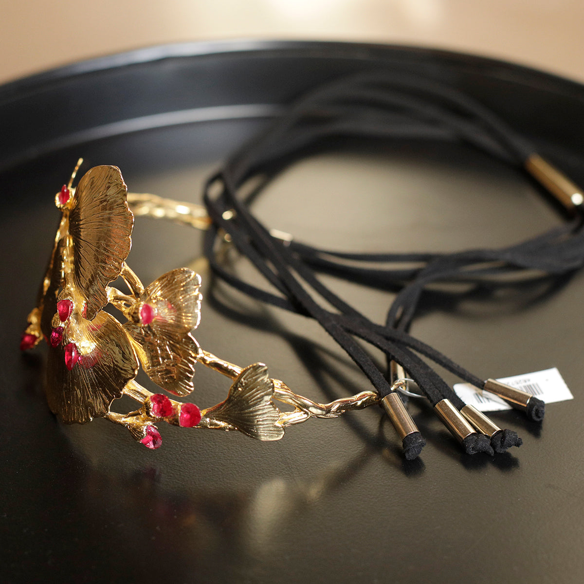 Crystal Bloom Choker - W / P / G