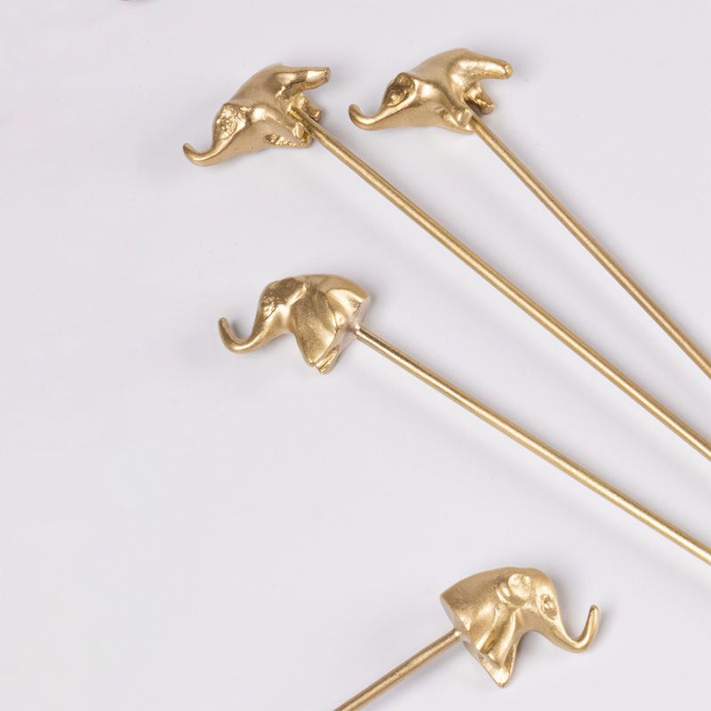 Brass Stirrers | Set of 4
