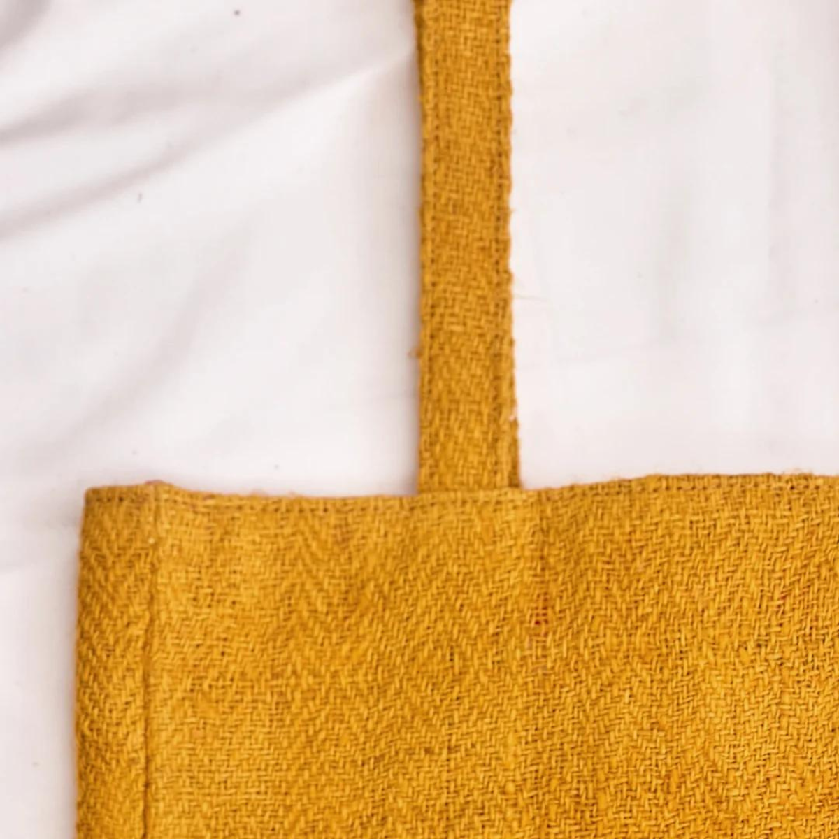 Hemp Tote Bag - Turmeric