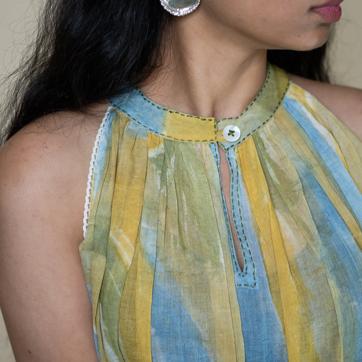 Meadows Hand Painted Blouse