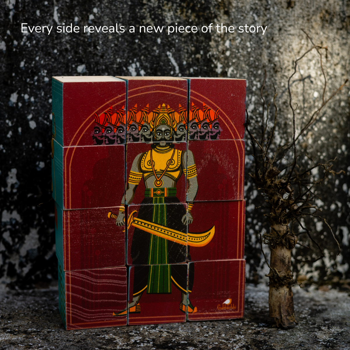 Ramayana Wooden Puzzle Set