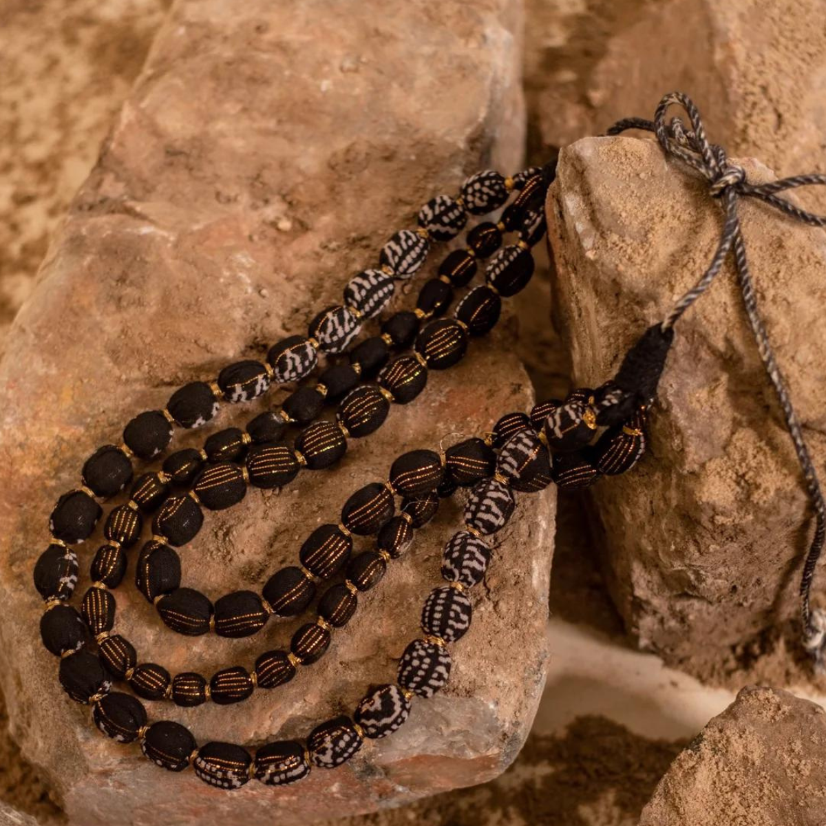 Afro Black Boho Necklace