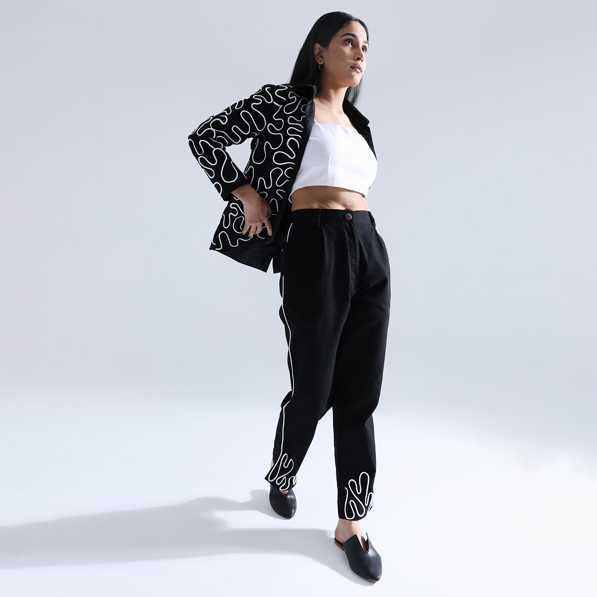 Nostalgia Blazer Set