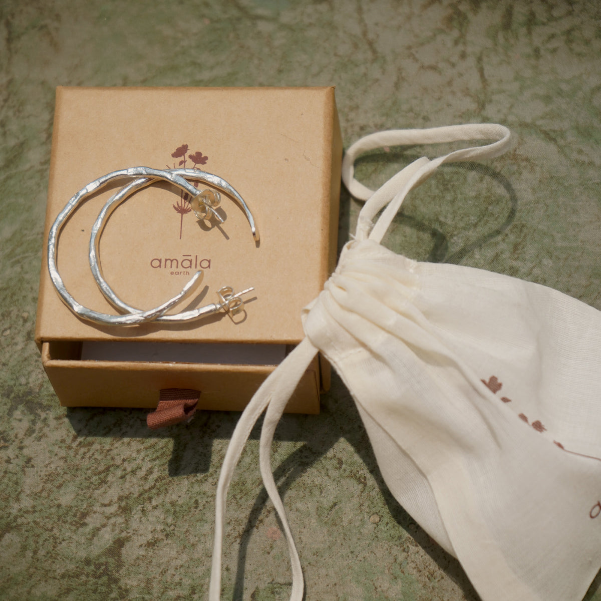 Halo Hoops (Medium) - Silver
