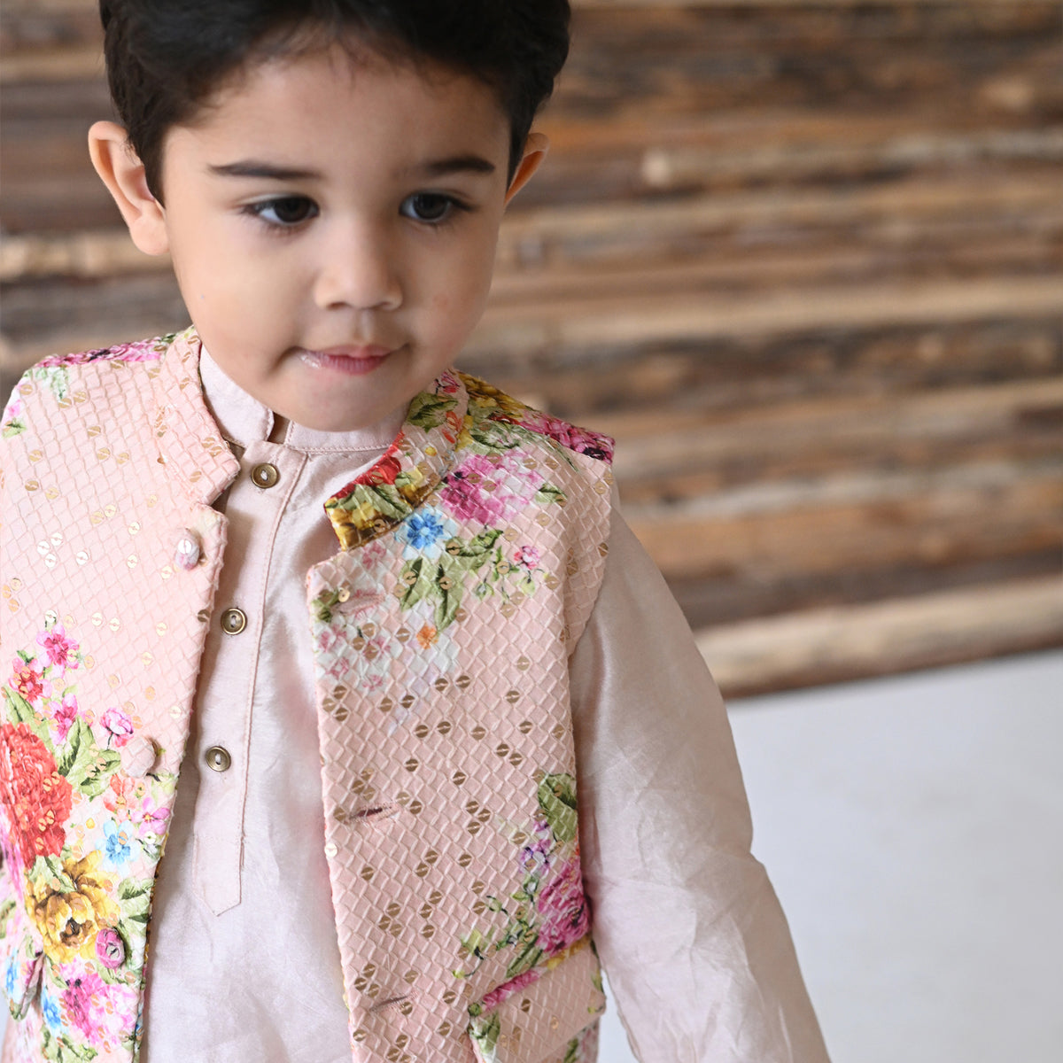 Abeer Bandhi Light Pink Set