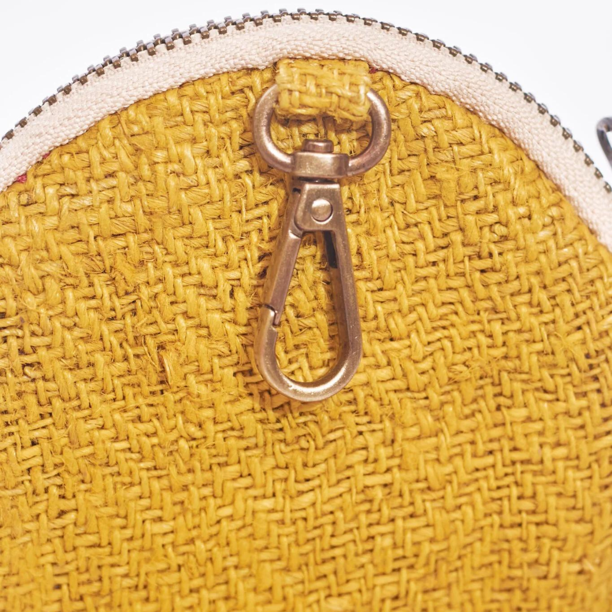 Hemp Coin Pouch - Turmeric