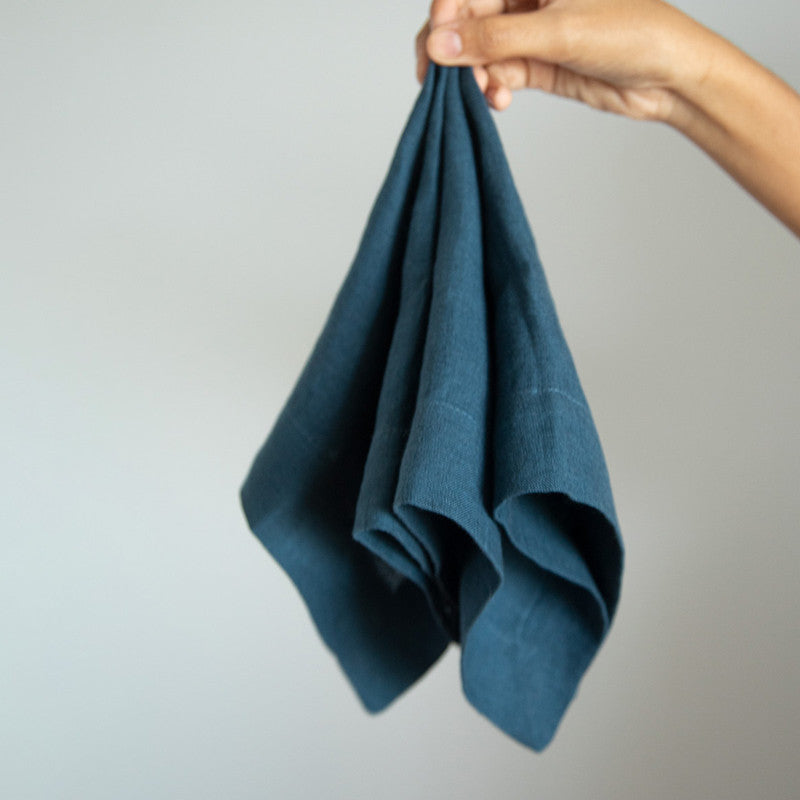 100% Linen Table Napkin | Indigo | Set of 4