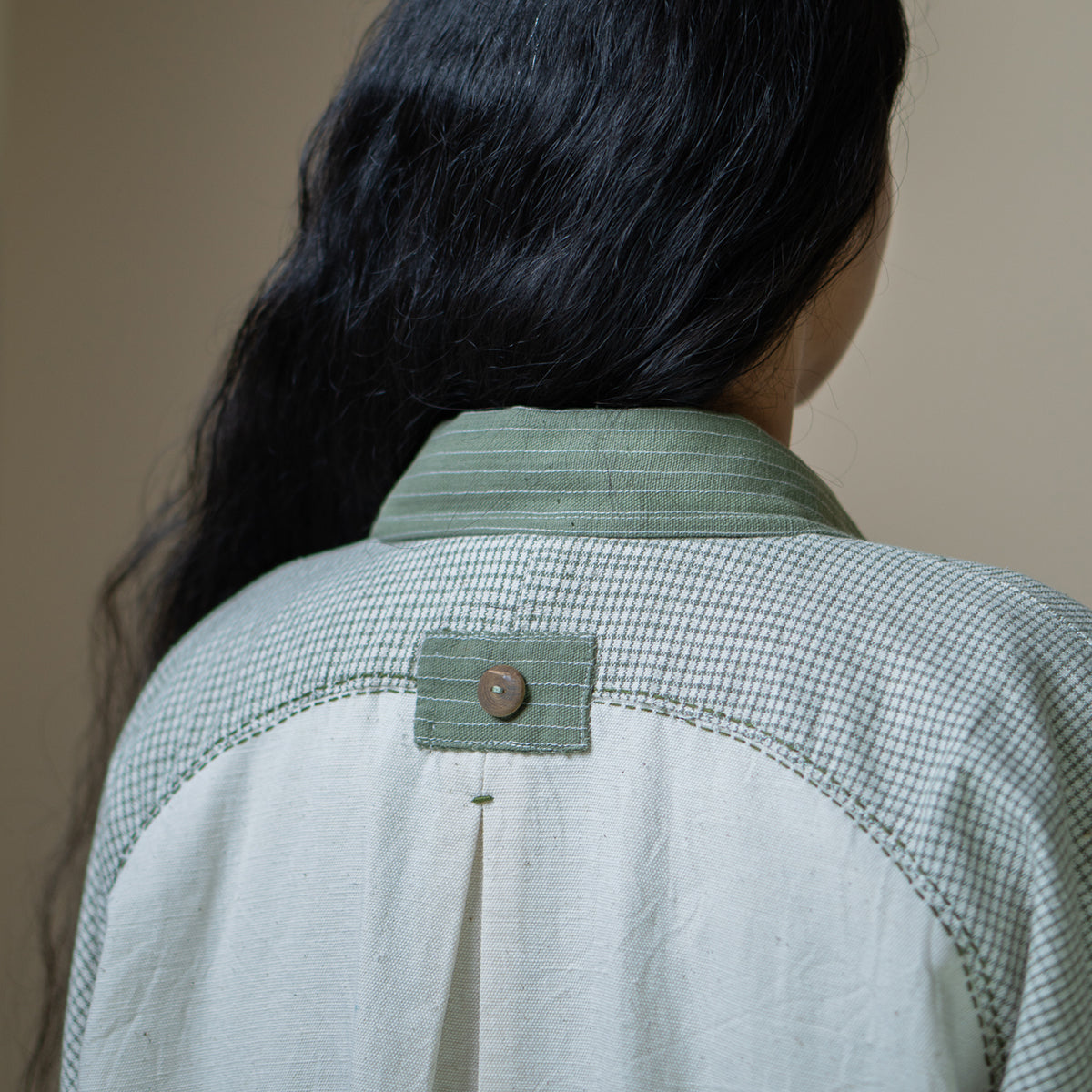 Meadows Unisex Colour Blocked Shirt Jacket