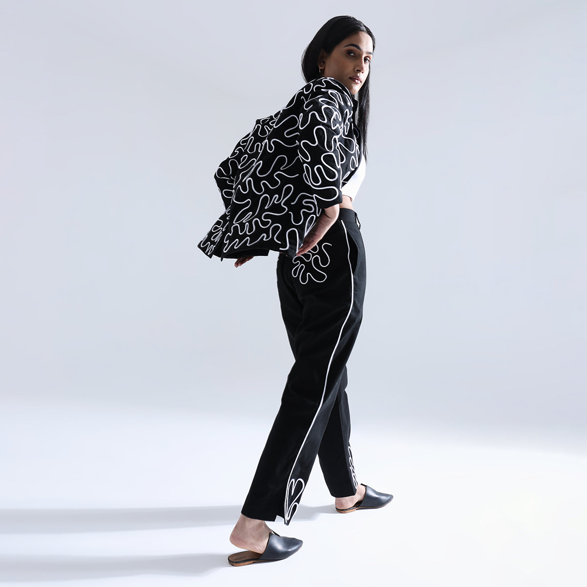 Nostalgia Blazer Set