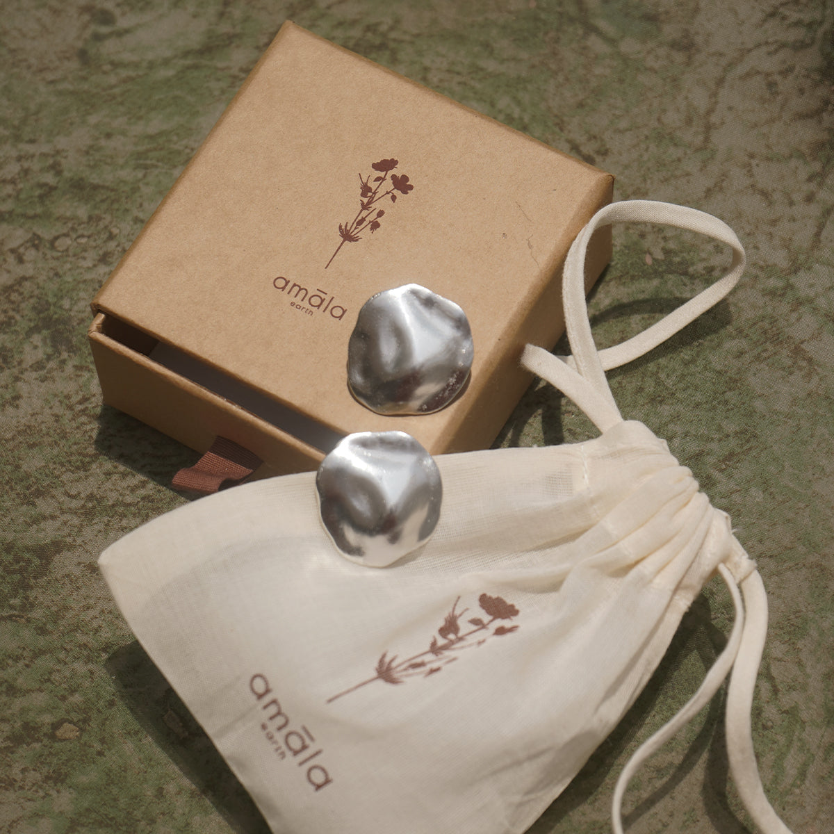 Drops Stud - Silver
