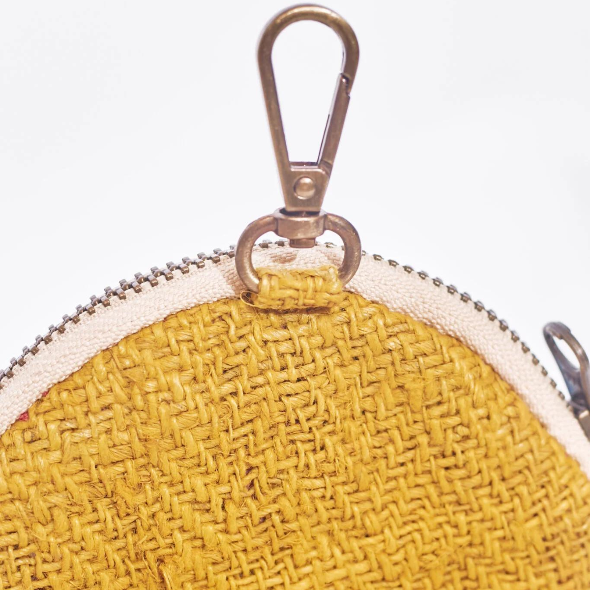 Hemp Coin Pouch - Turmeric