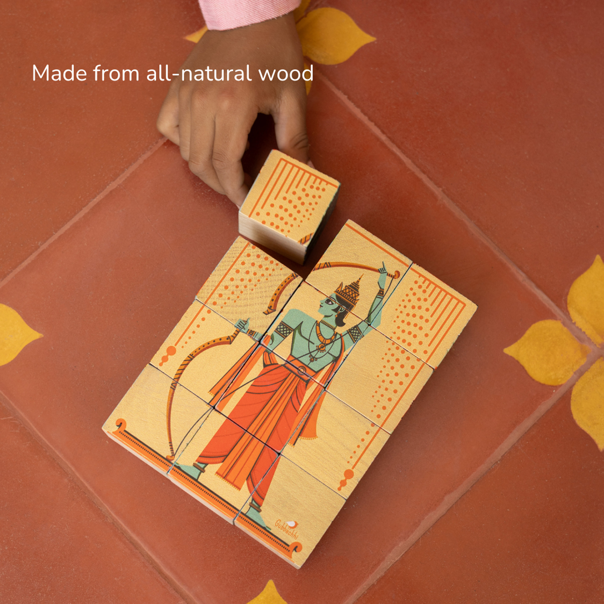 Ramayana Wooden Puzzle Set