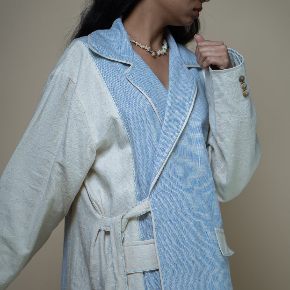 Meadows Unisex Tie-Up Blazer