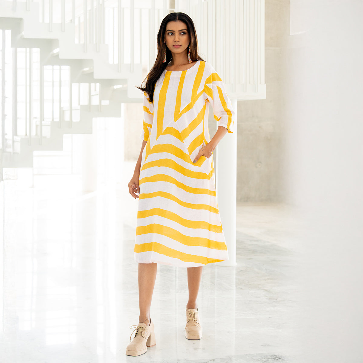 Pink Lemonade Striped Dress