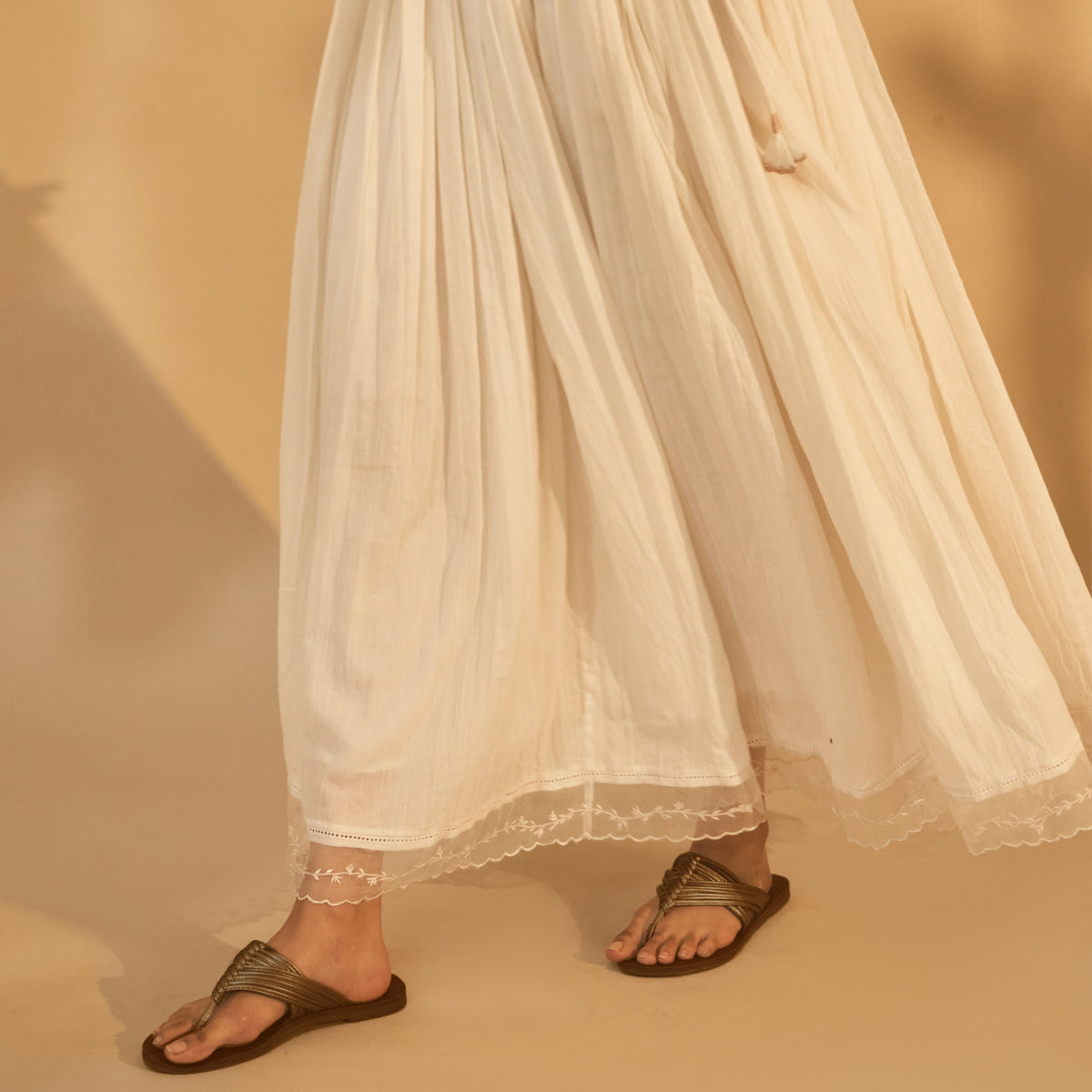 Wildflower Skirt - Ivory
