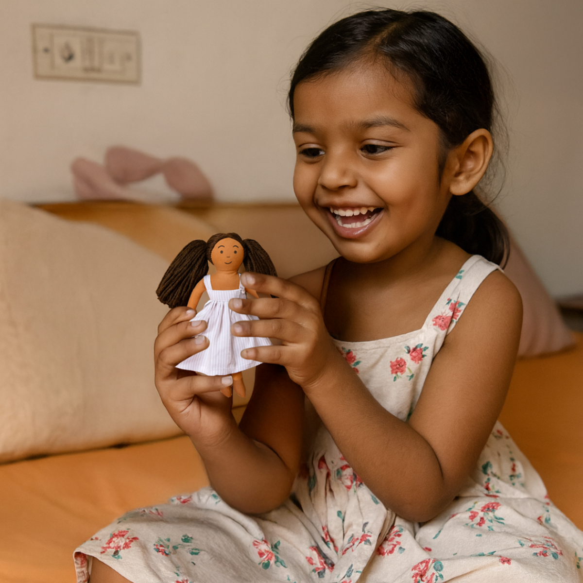 Mira- Nilah's Younger Sister in Baby Doll Dress