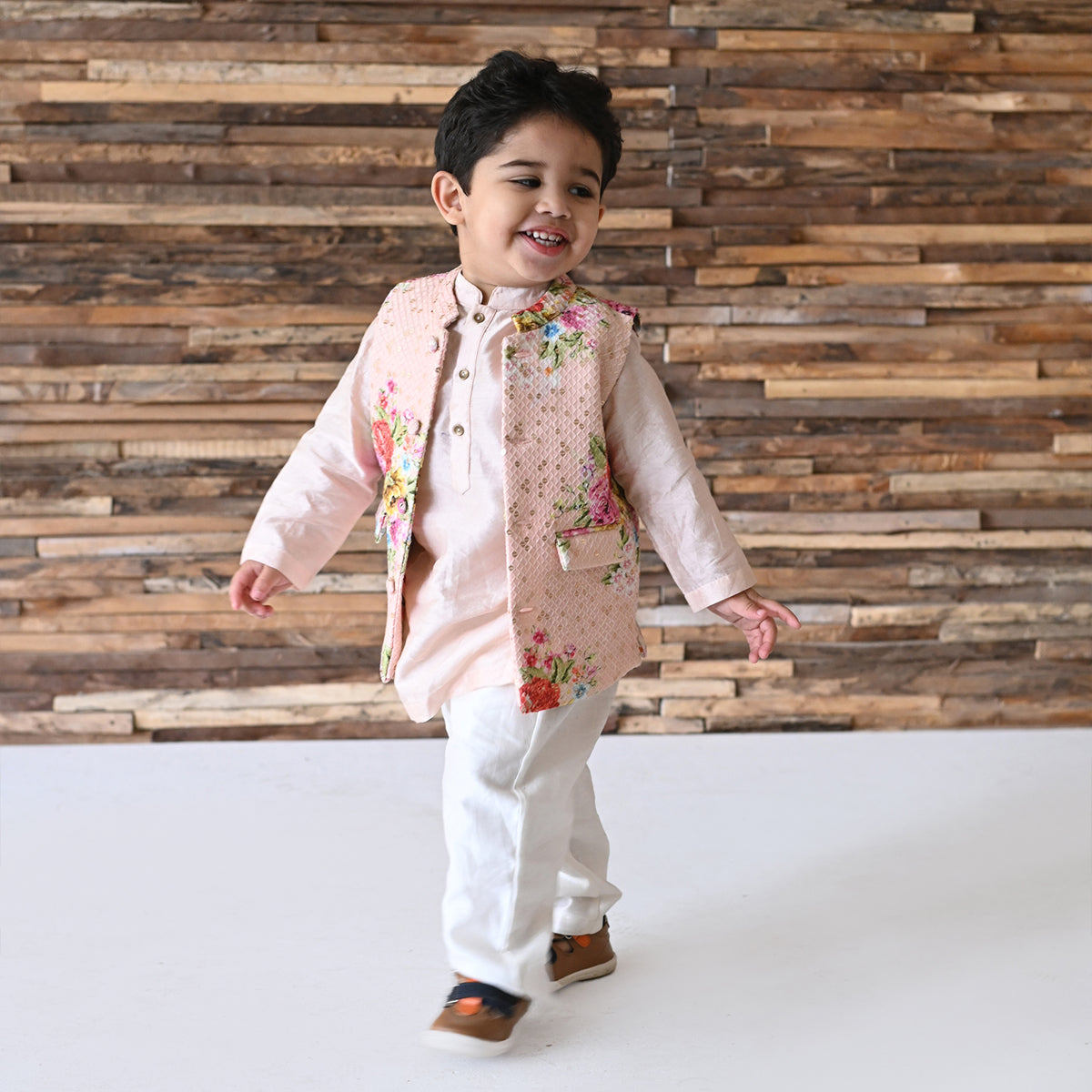 Abeer Bandhi Light Pink Set