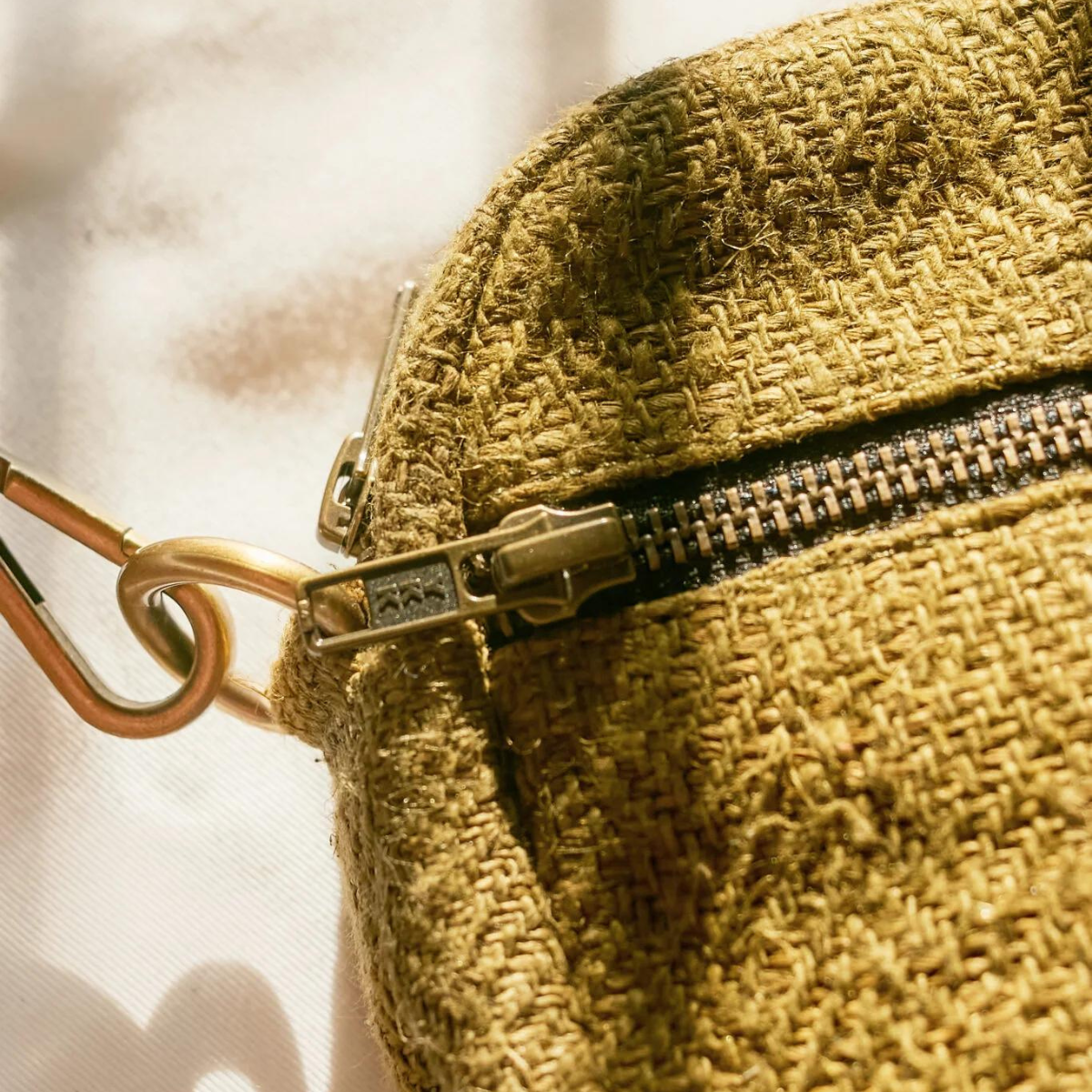 Hemp Sling Bag - Olive