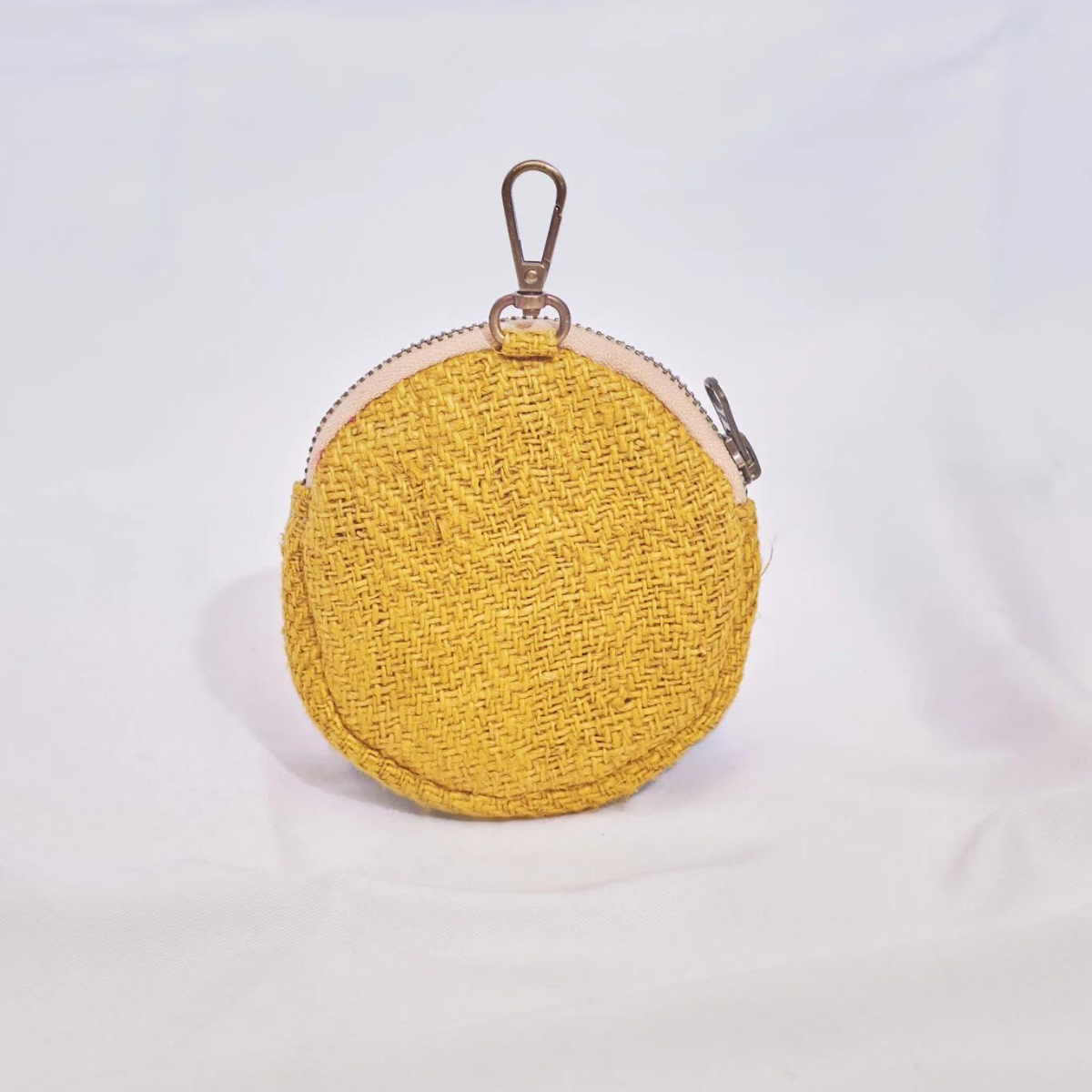 Hemp Coin Pouch - Turmeric