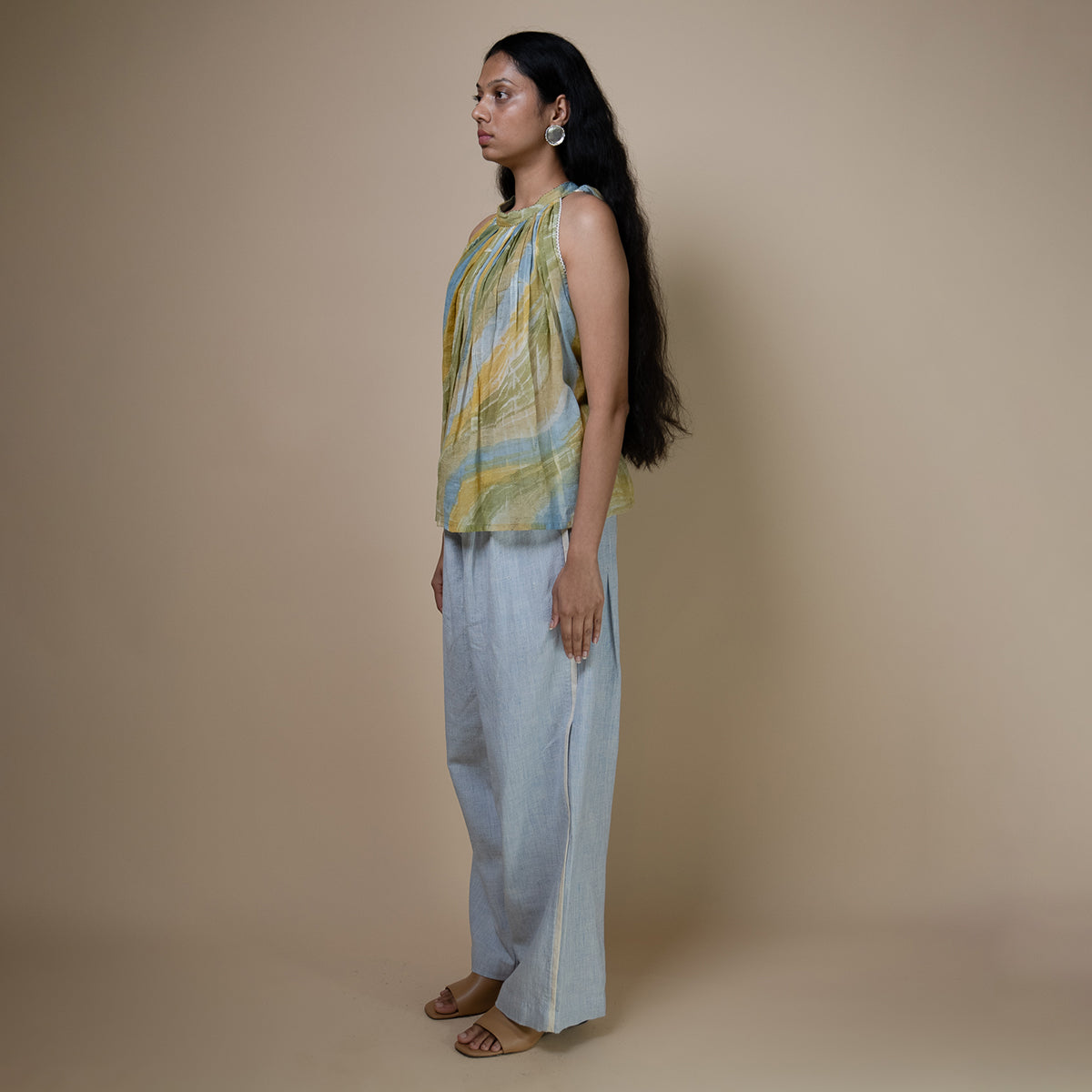 Meadows Hand Painted Blouse