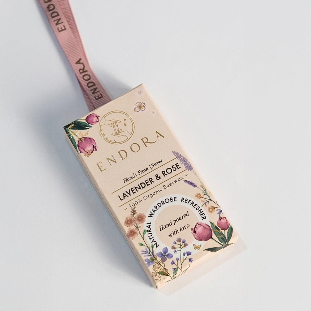 Lavender And Rose Blend Beeswax Tablet