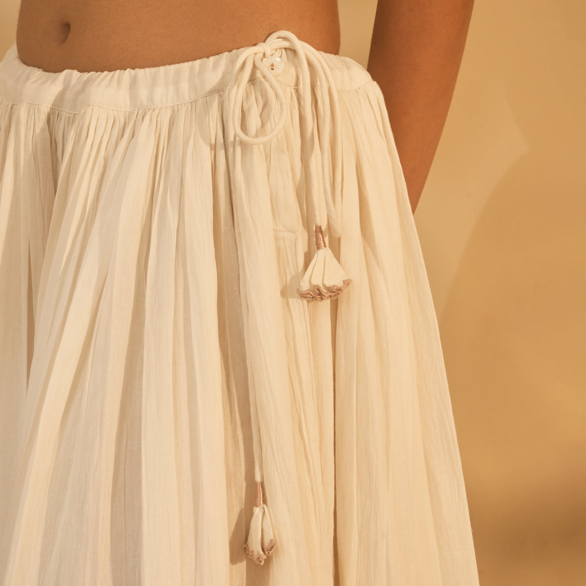 Wildflower Skirt - Ivory