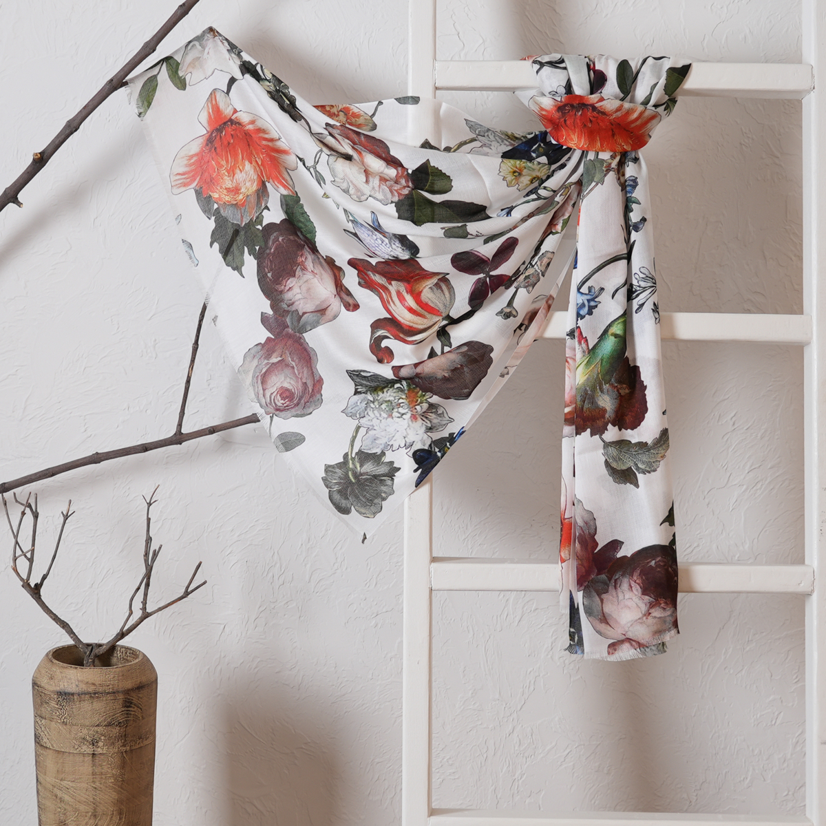Botanic Reverie Bamboo Modal Stole