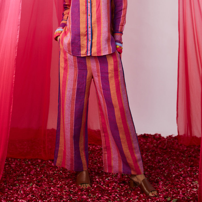 Linen Pants for Women | Lounge Pants | Multicolour