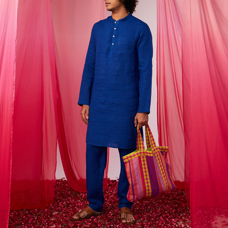 Linen Kurta Set