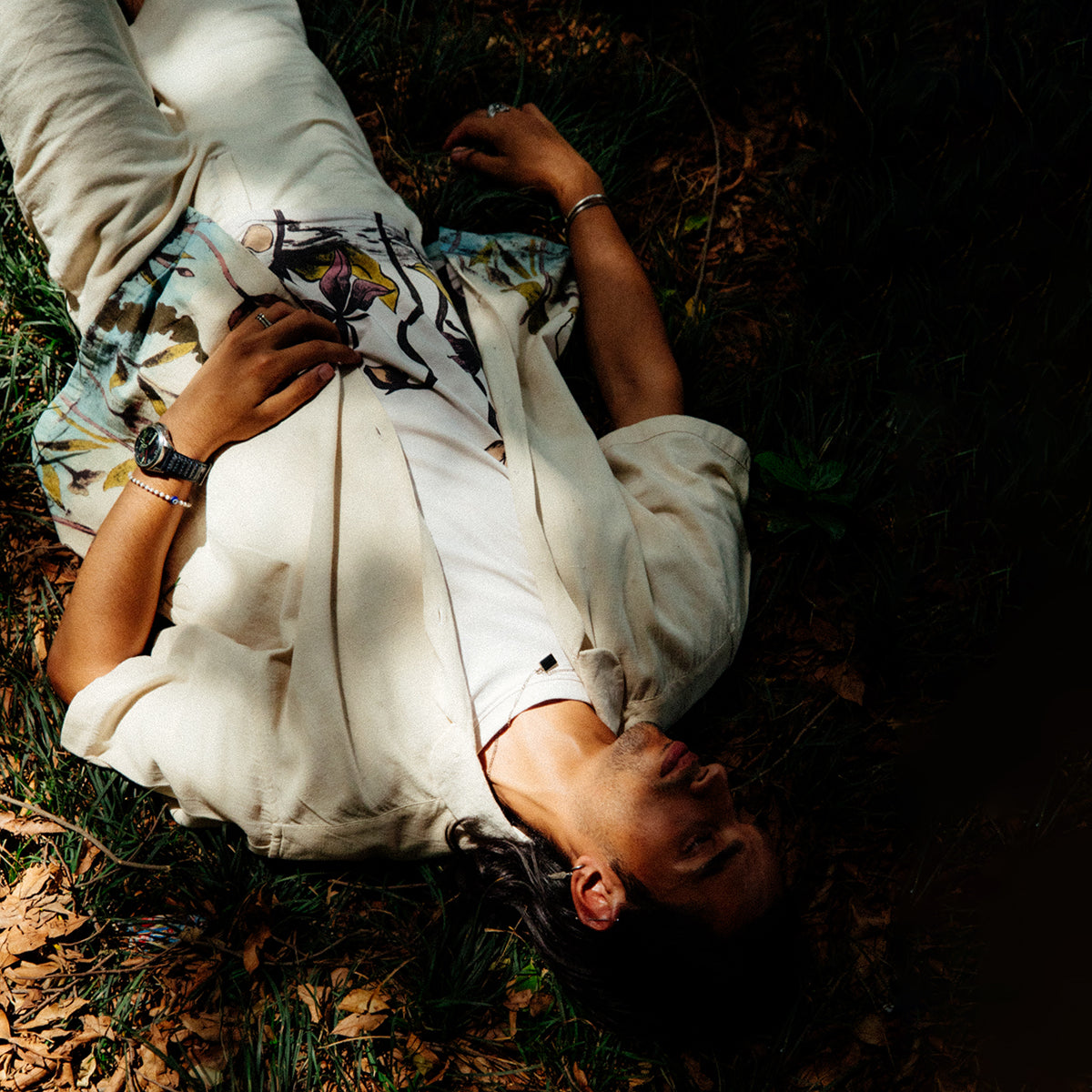 Blossom Shirt In Ecru