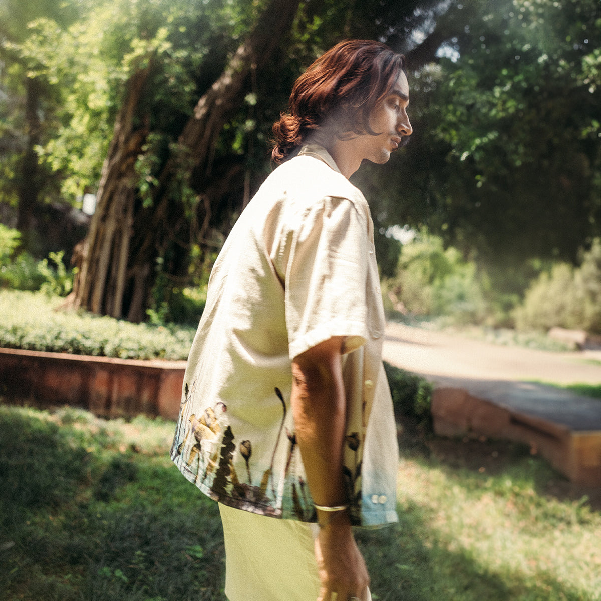 Blossom Shirt In Ecru