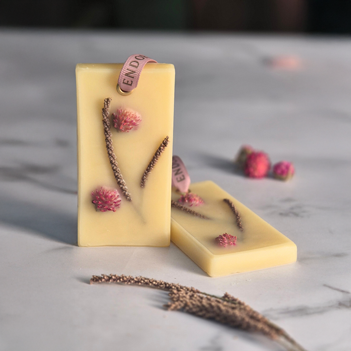 Eucalyptus & Basil Beeswax Tablets (Set of 2)