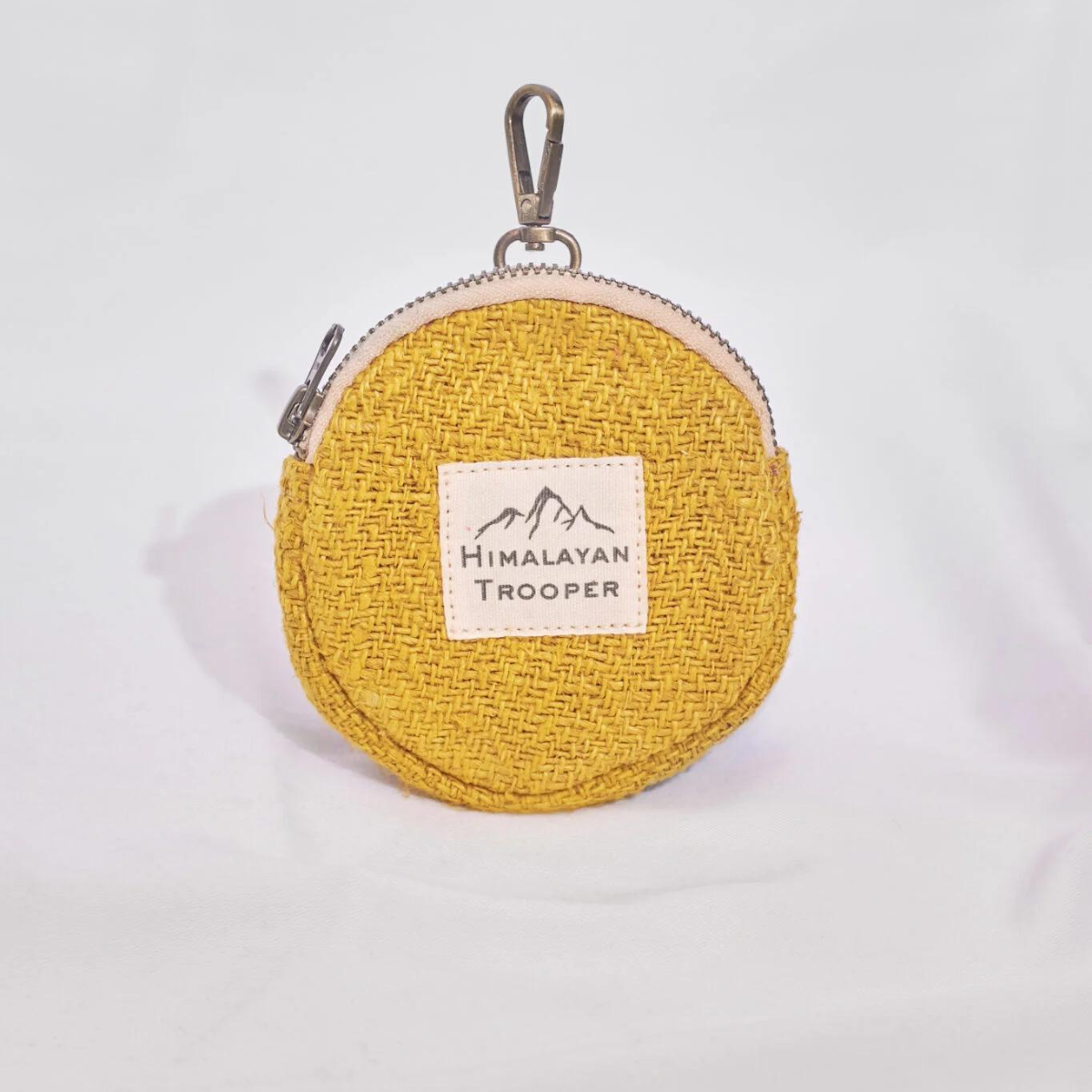 Hemp Coin Pouch - Turmeric