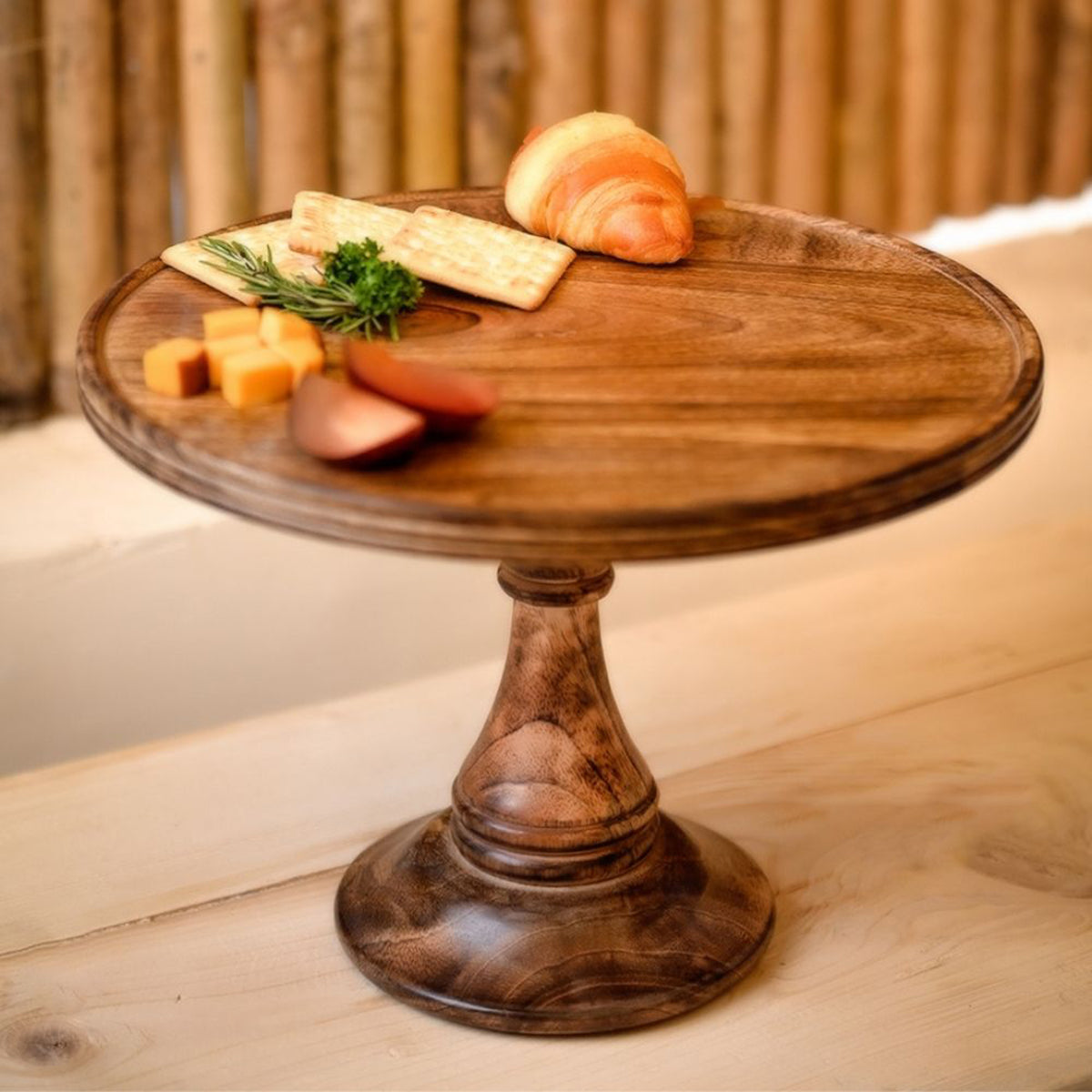 Wooden Cake Stand Multi Purpose Serveware